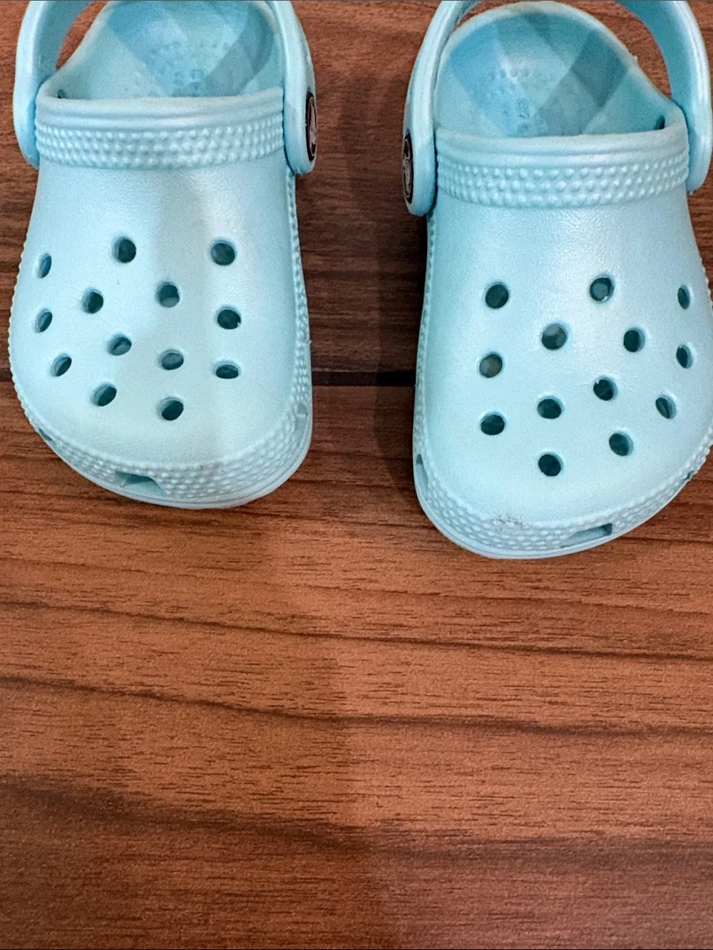 Crocs light blue size C6